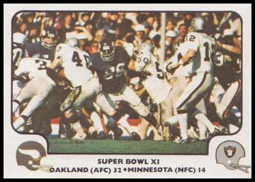 67 Super Bowl XI SBXI